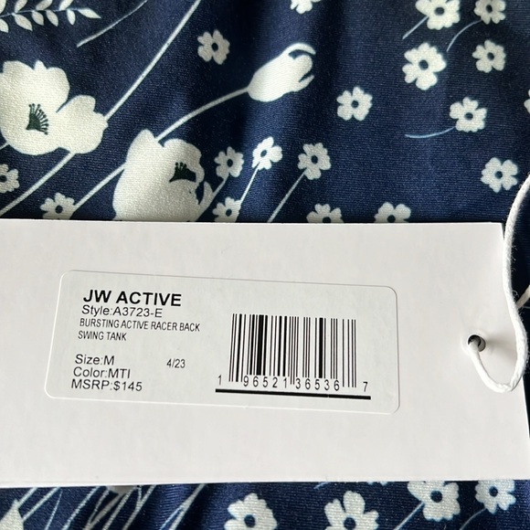 NWT  Johnny Was activewear swing tank top M - Picture 5 of 5